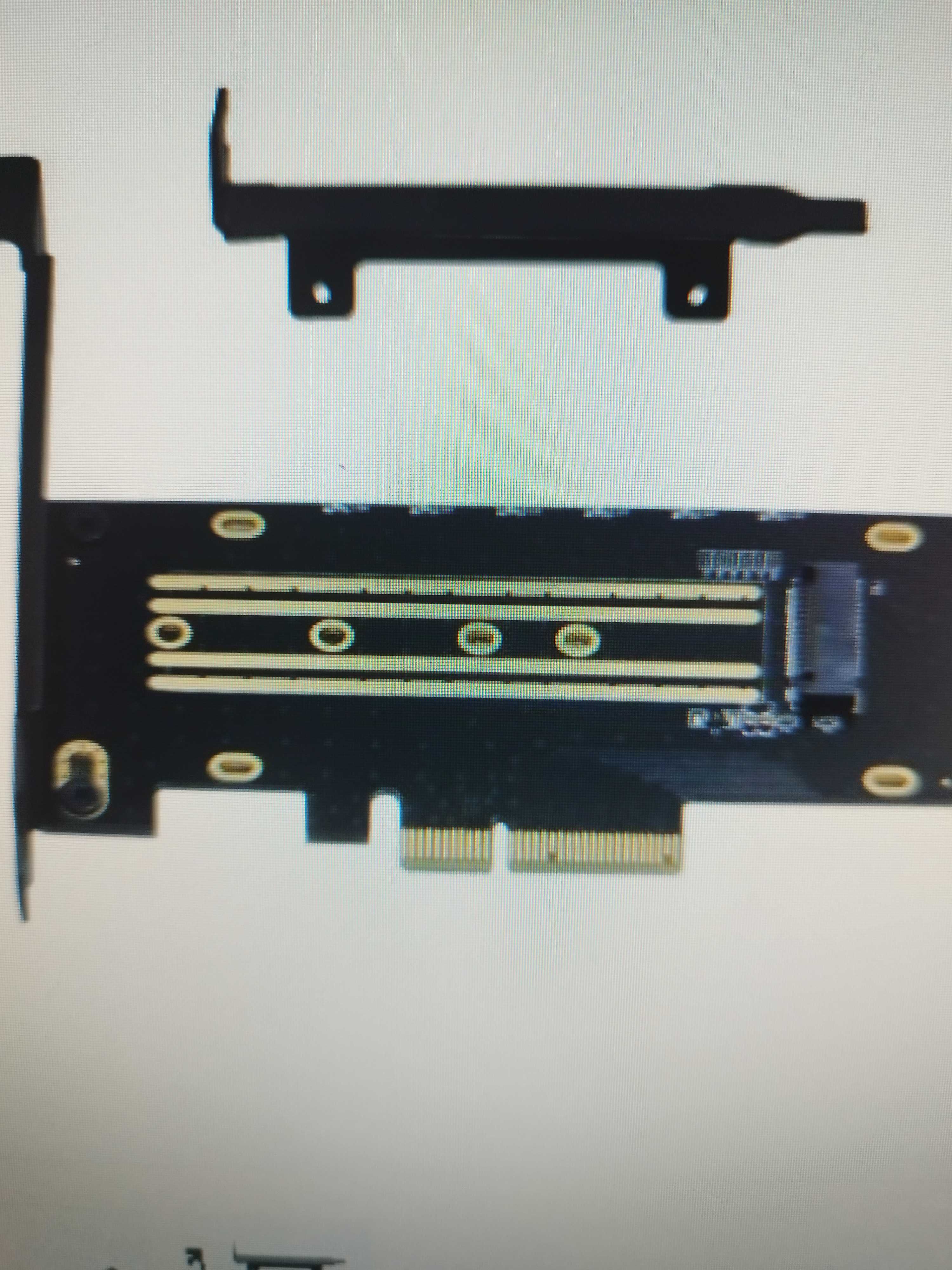 Переходник (адаптер)к компу PCI- Е для SSD M.2 (NVMe)