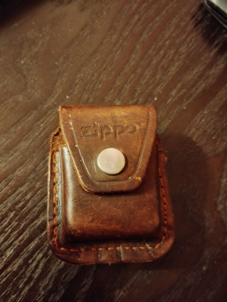 Кожаный чехол для зажигалки Zippo