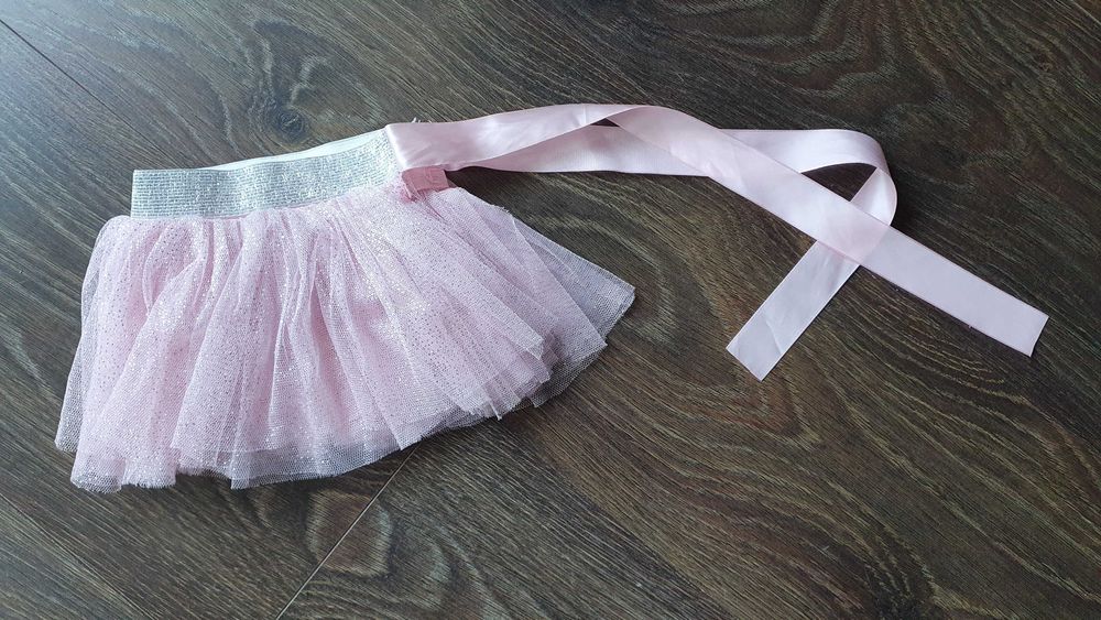 Spódniczka tiul do zdjęć niemowlak
