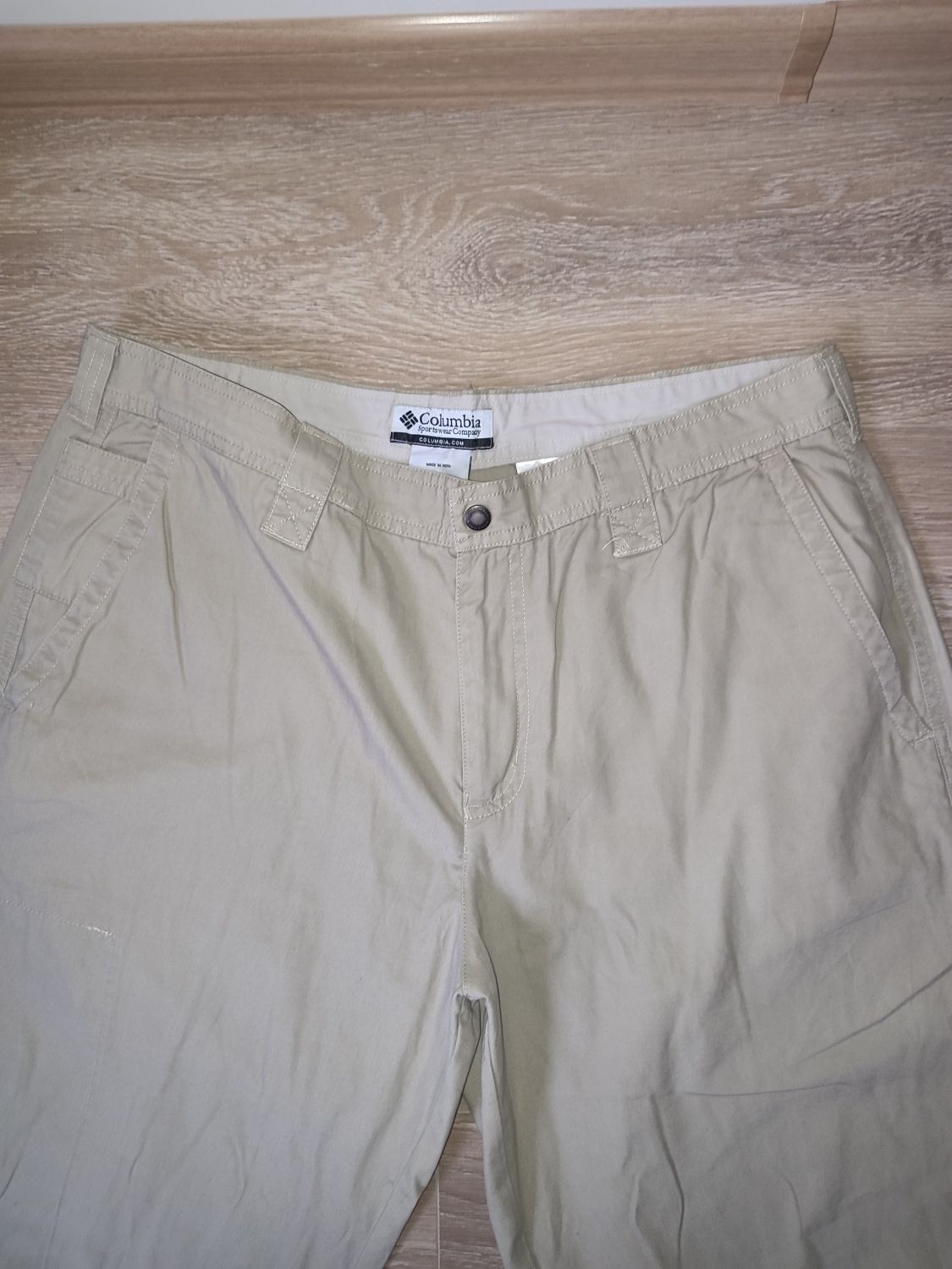Spodnie chinos proste straight fit Columbia