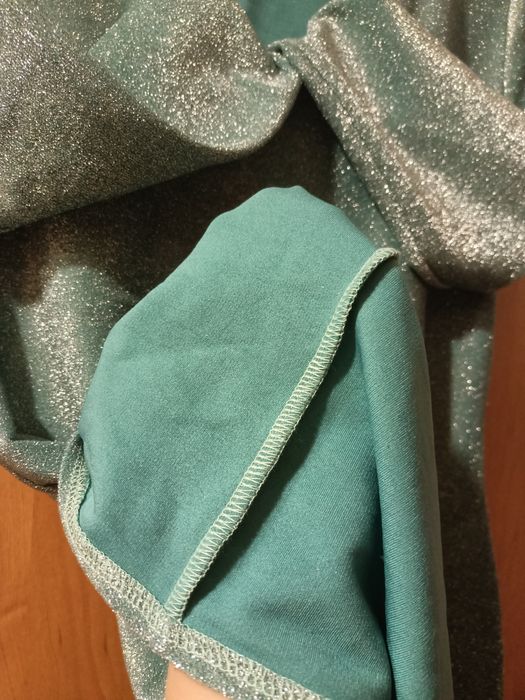 Платье люрексовое новое