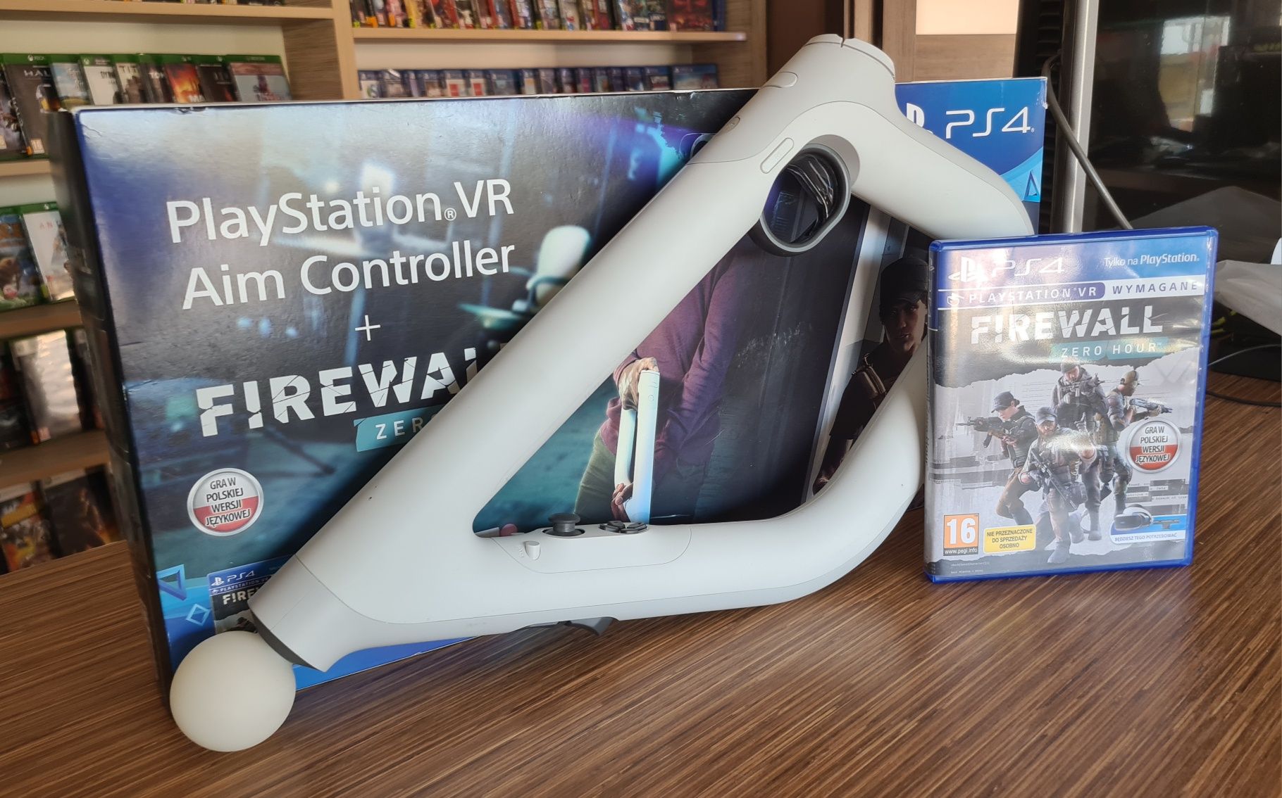 Aim Controller PS4 PlayStation 4 do VR Firewall Zero Hour KOMIS SWERIS