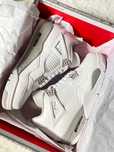 *NoweJordan4 Air4ButyWhiteUnisexTrampki*43