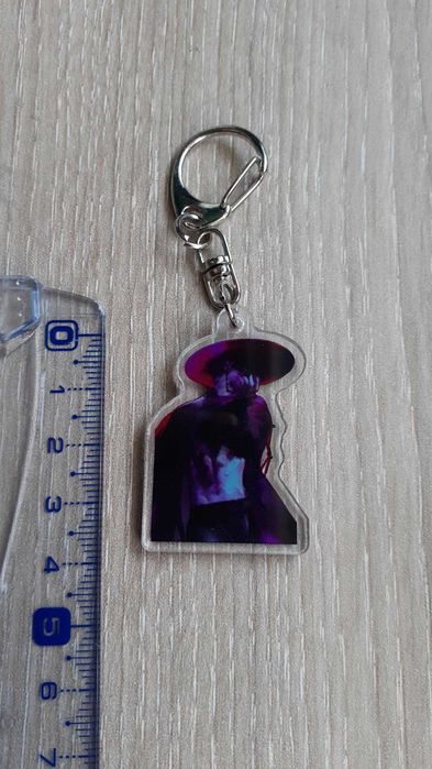 Saja Boys porta chaves acrílico kpop demon hunters