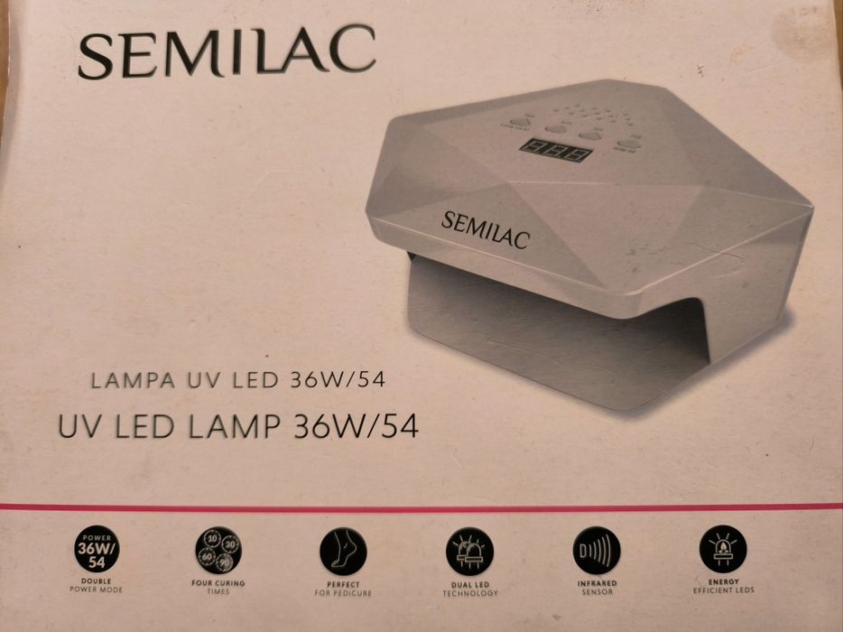 Lampa UV LED Semilac 36W/54