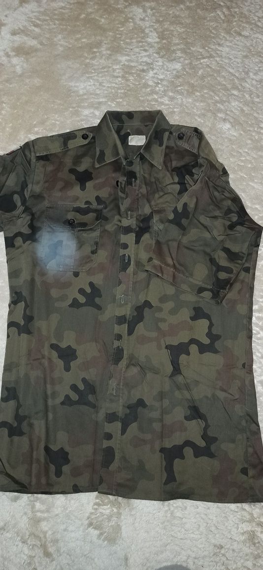 Bluza +spodnie moro+koszula