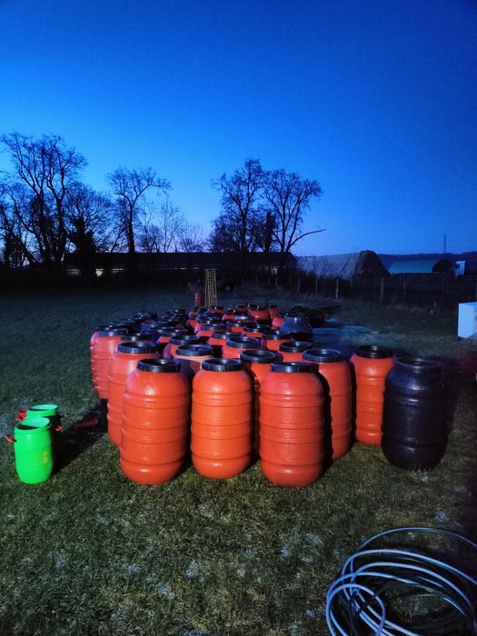 Beczka 220l atest spożywczy