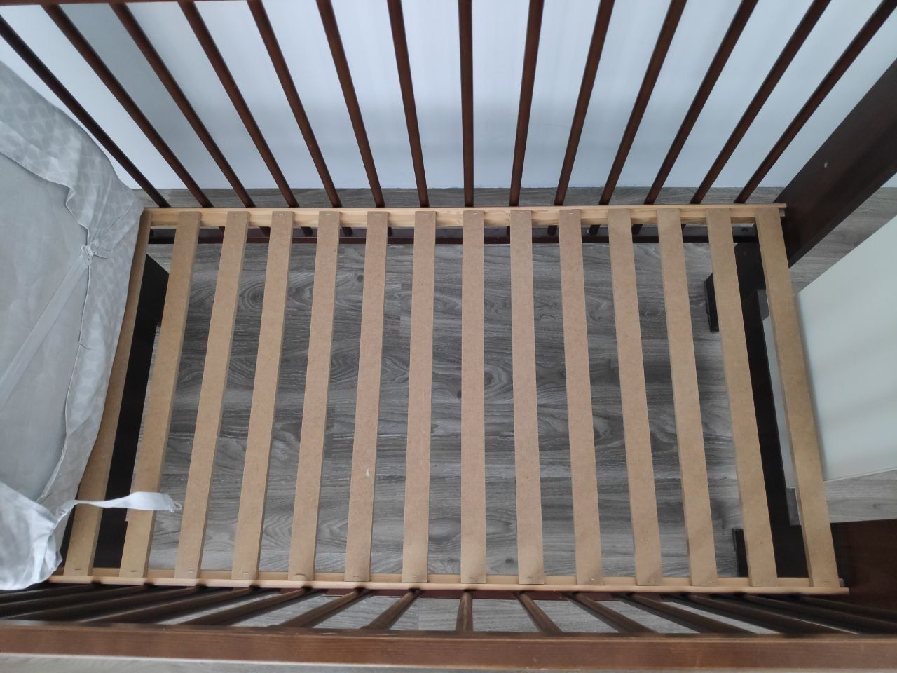 Łóżeczko KLUPŚ z materacem 120*60