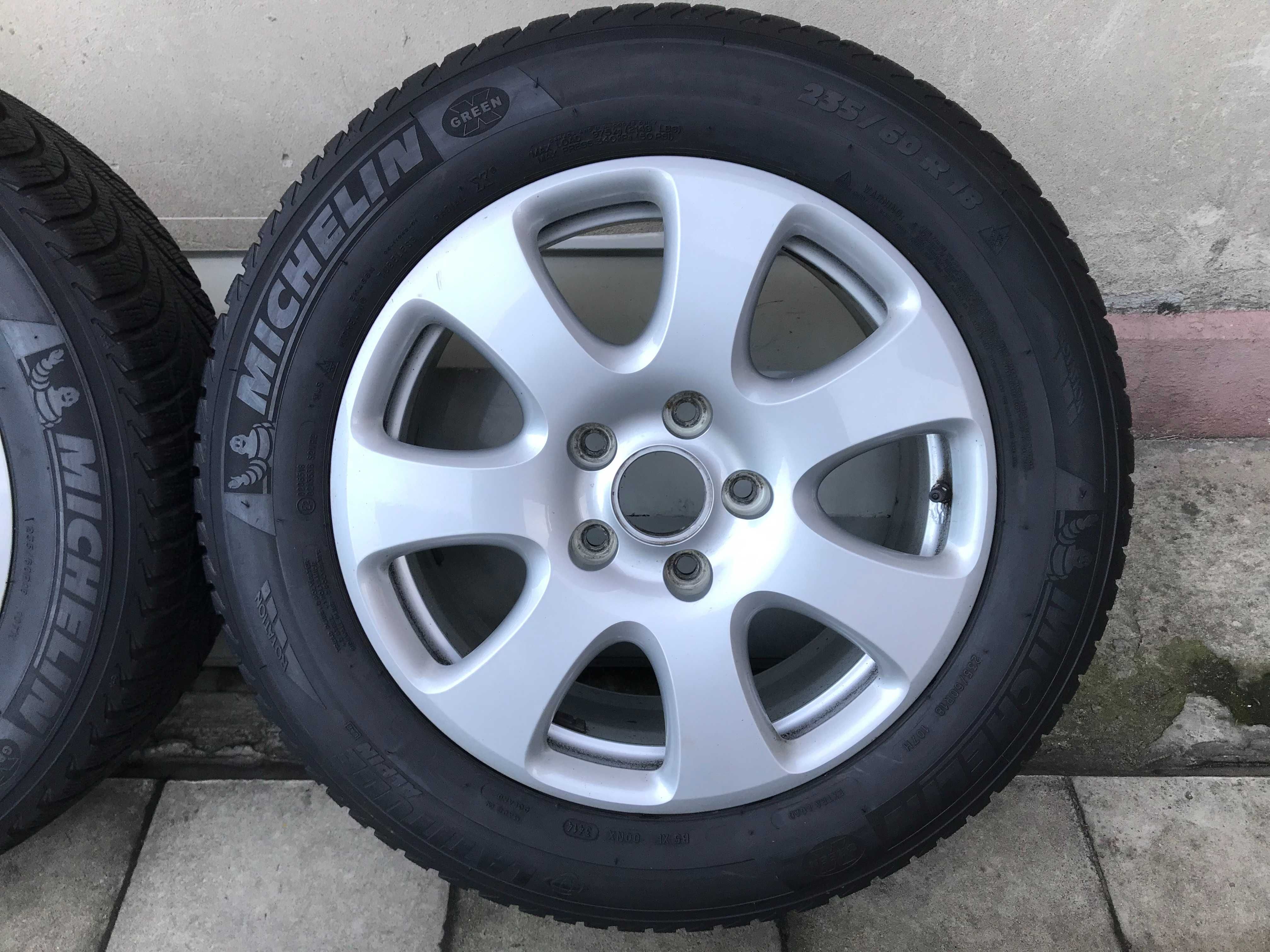 Koła zimowe Audi Q7 VW Touareg Porsche Cayenne 7,5Jx18 ET53 5x130