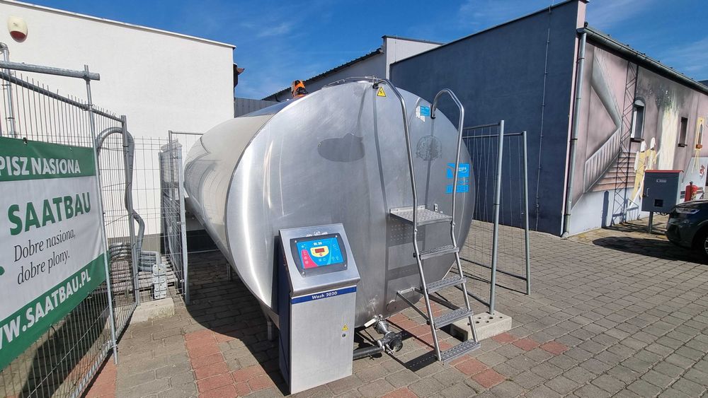Schładzalnik zbiornik chłodnia do mleka 9000l, SERAP, stan IDEALNY