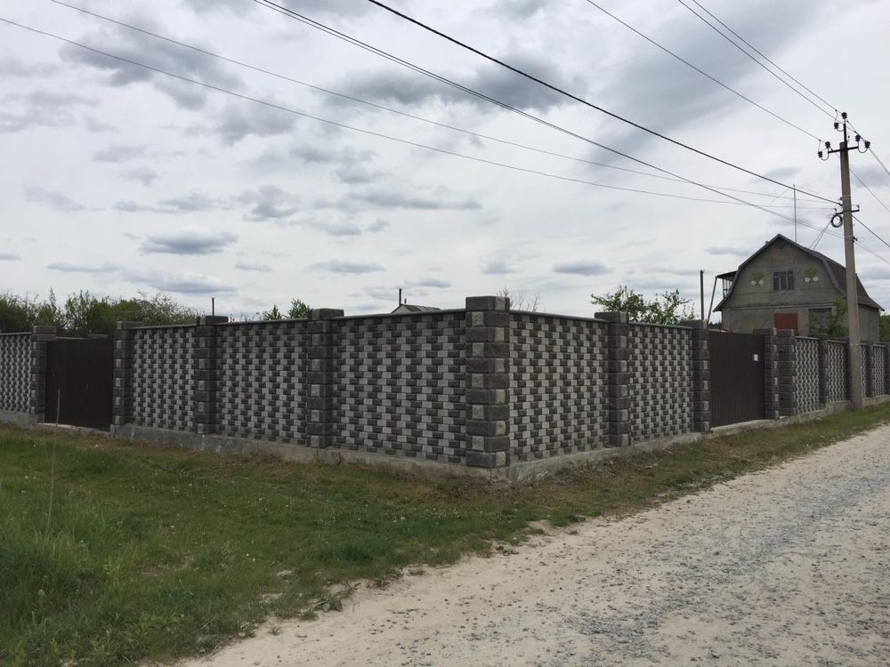 Участок с шикарным забором и фундаментом в Барашевском массиве Центр