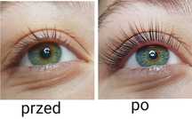 Lifting + laminacja + botox + henna rzęs
