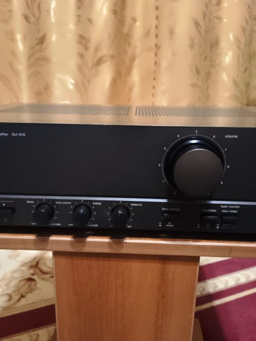 Стерео усилитель "Technics SU-610". 2×90W, Japan