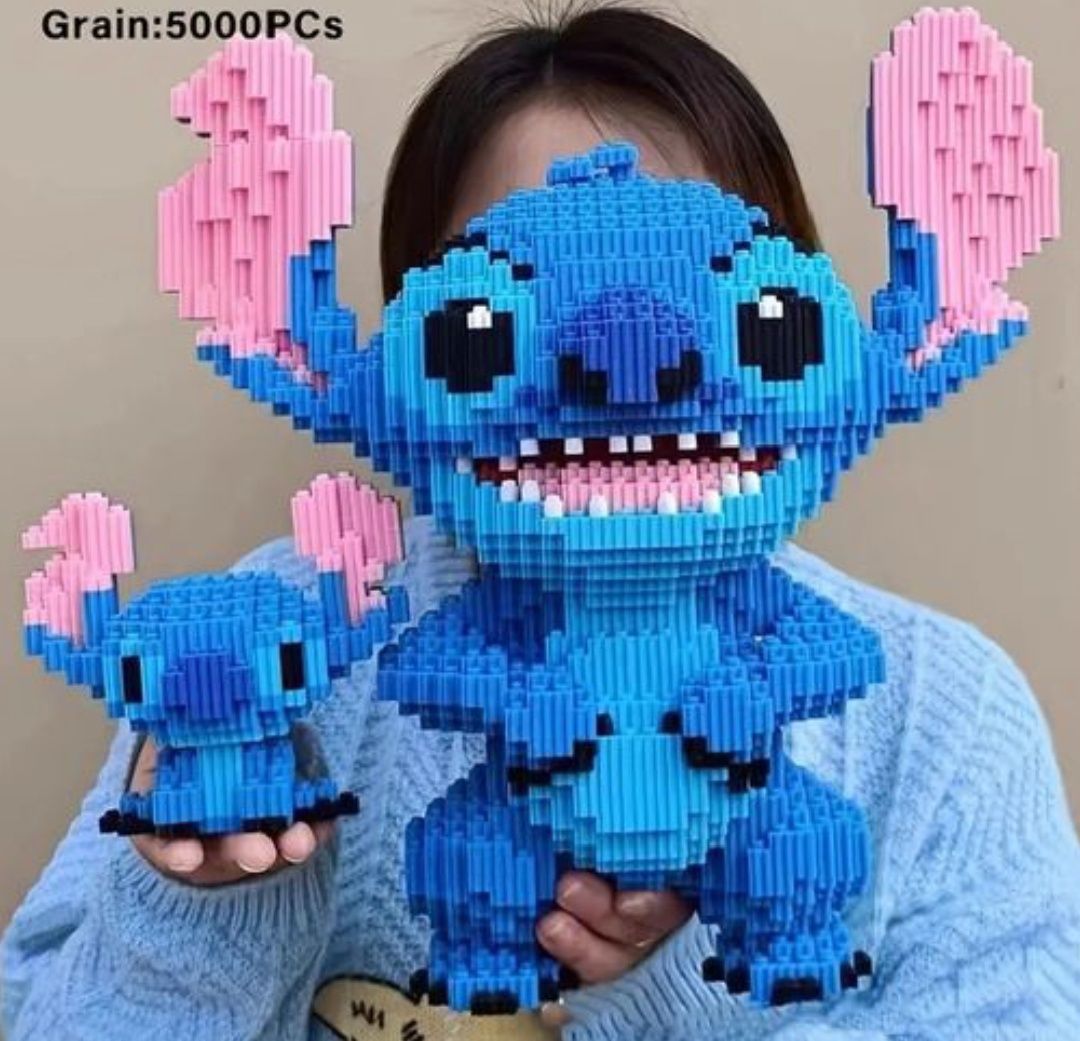 Конструктор MAGIC BLOCKS  Стіч Stich великий+ маленький 5600 деталей