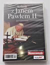 Kolacja z Janem Pawłem II Jan Gawroński Film DVD Folia Jan Paweł