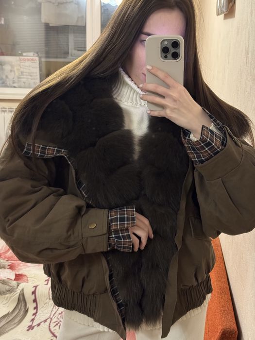Пуховик /Парка- жіноча з хутром