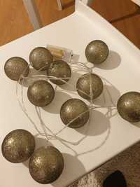 Cotton balls, 10 szt świecące kula