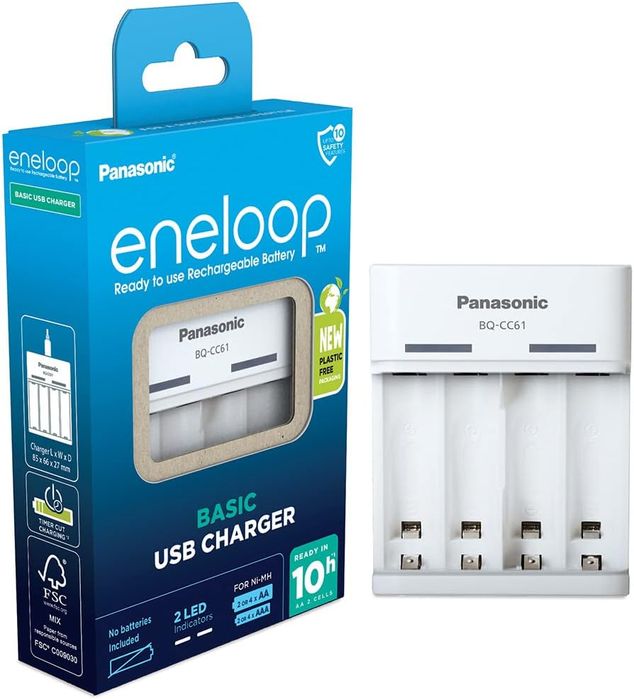 Ładowarka Panasonic BQ-CC61 4 AA, AAA