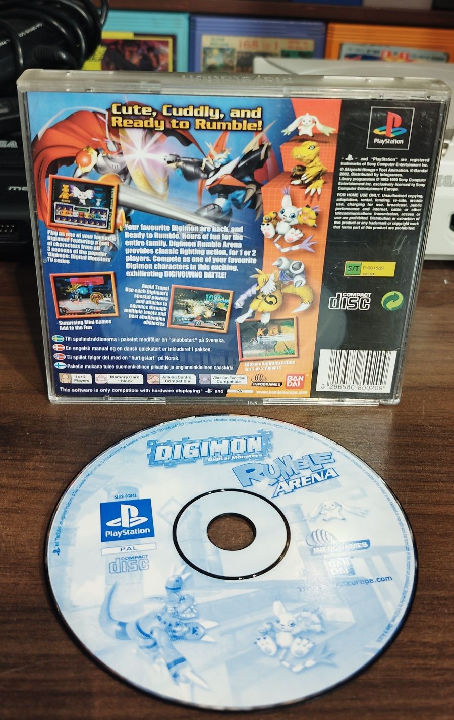 Digimon rumble arena PS1 PSX PS one