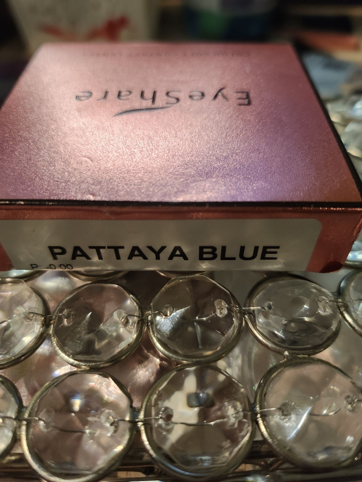 Pataya blue soczewki kontaktowe 0.0
