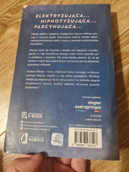 Erotyczny romans Pokusa. Lauren Paige