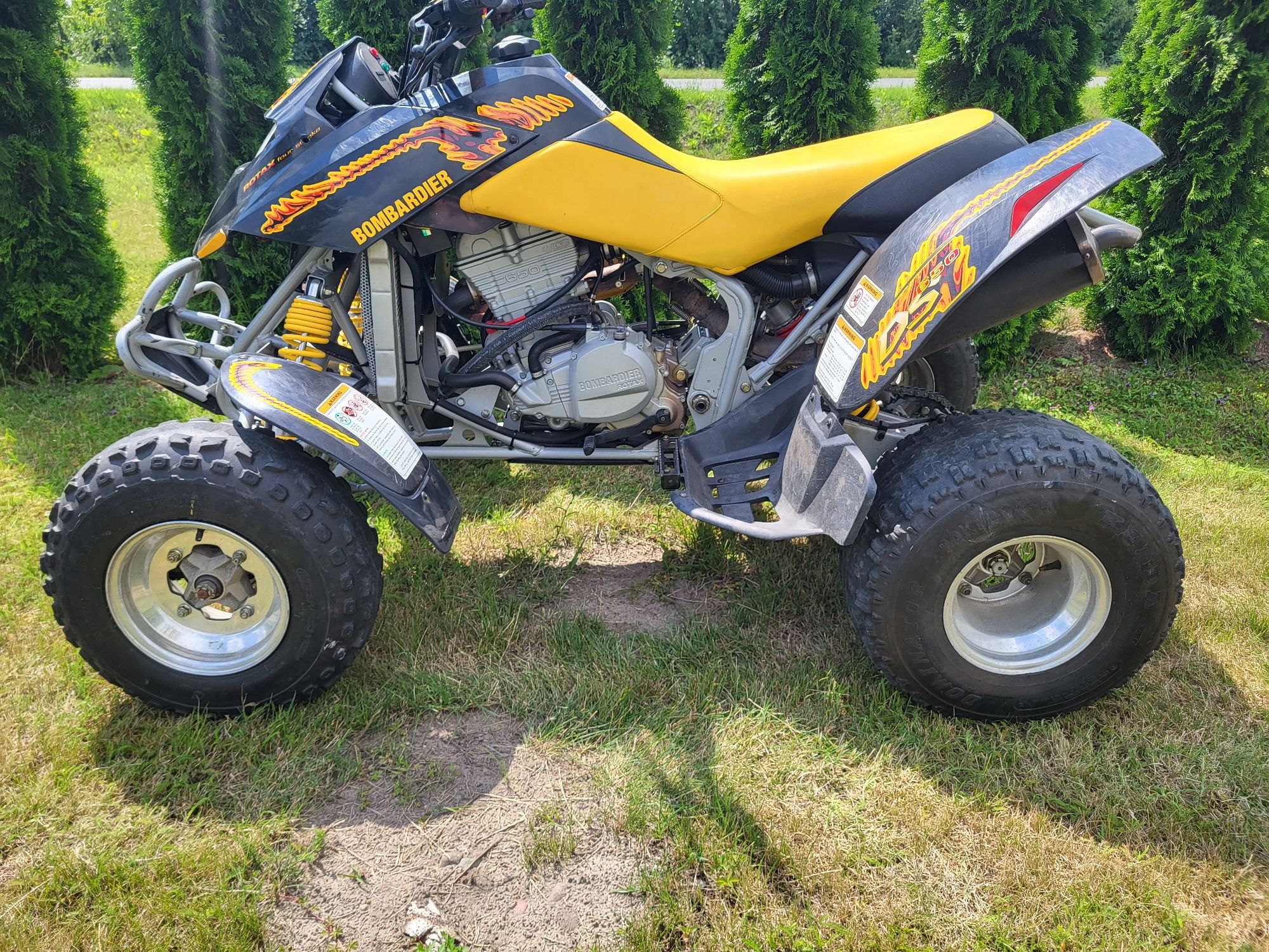 Bombardier Can am ds 650 Rotax