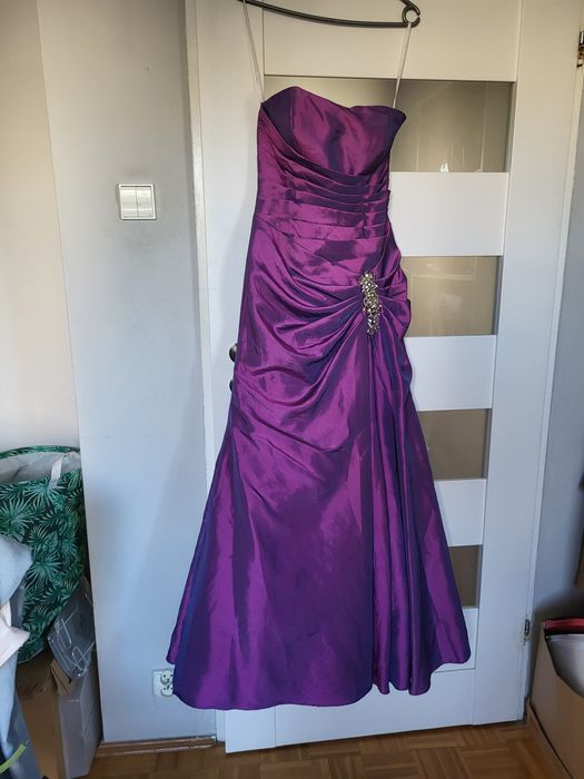 Sukienka na bal rozm xs fuksja