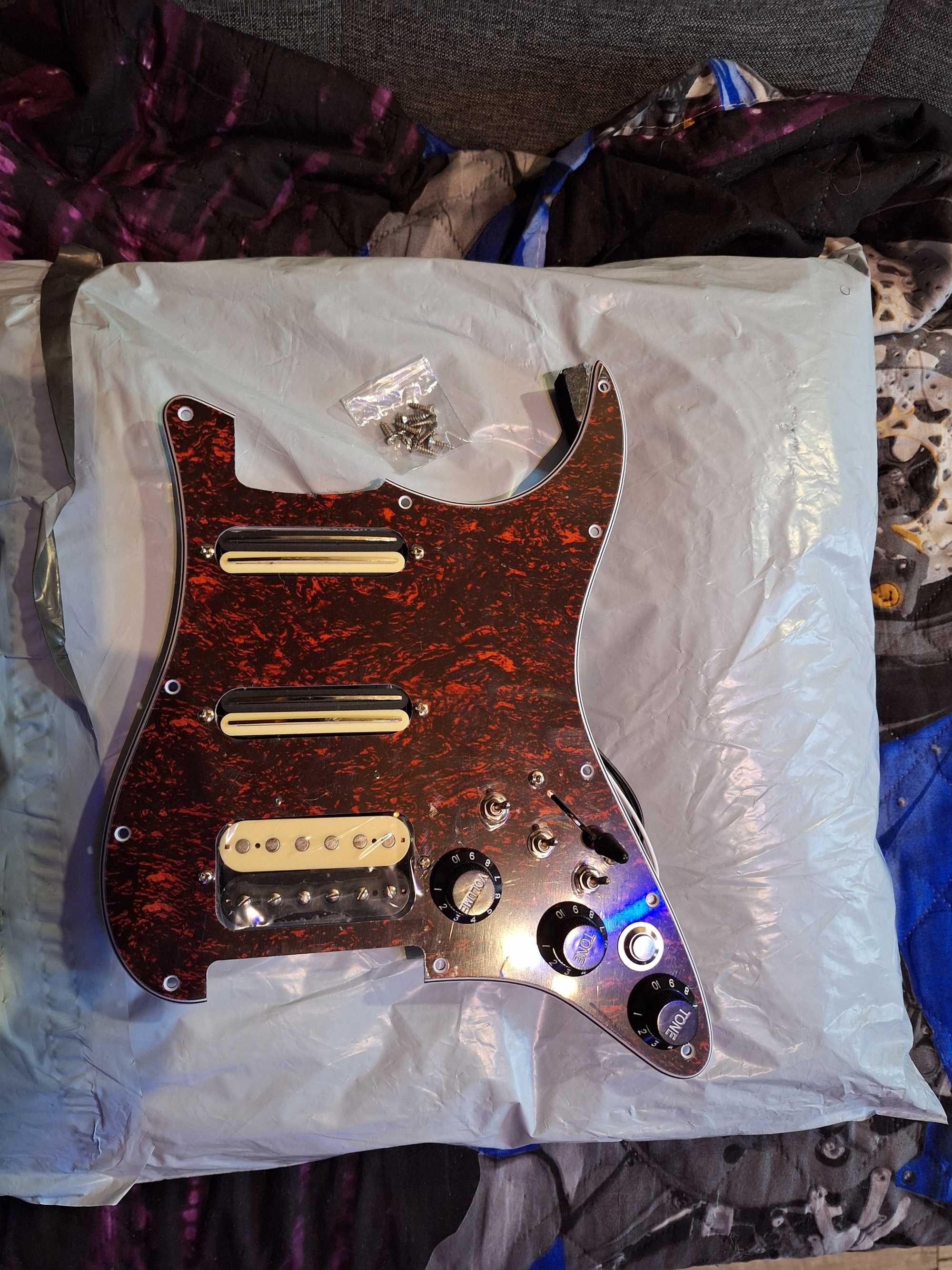 Pickguard zestaw nowy przetworniki