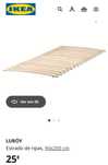 Estrado de ripas Luroy 90x200cm