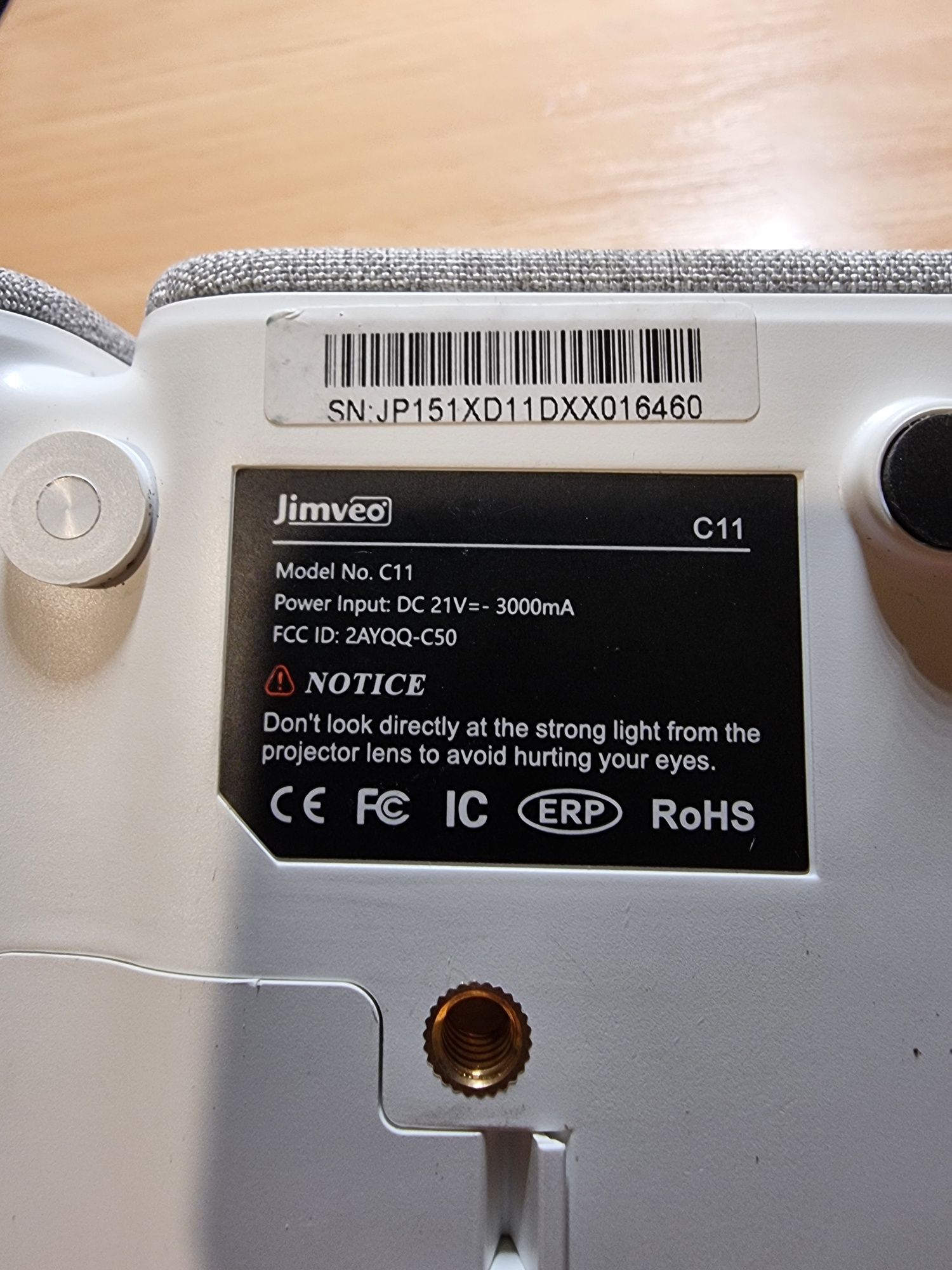 Projektor przenośny JimveoC11 Full HD 7500L