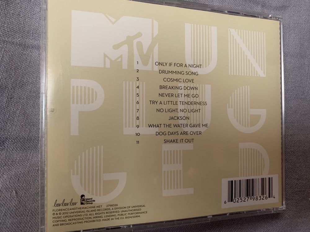 Florence & the Machine MTV unplugged CD