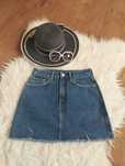 Spódniczka mini jeansowa ZARA XS