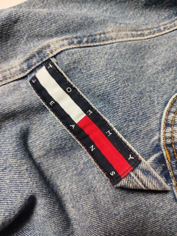 Og Tommy Hilfiger Swag Hip Hop Rap Skate Denim Pants 90s Y2K Spodnie