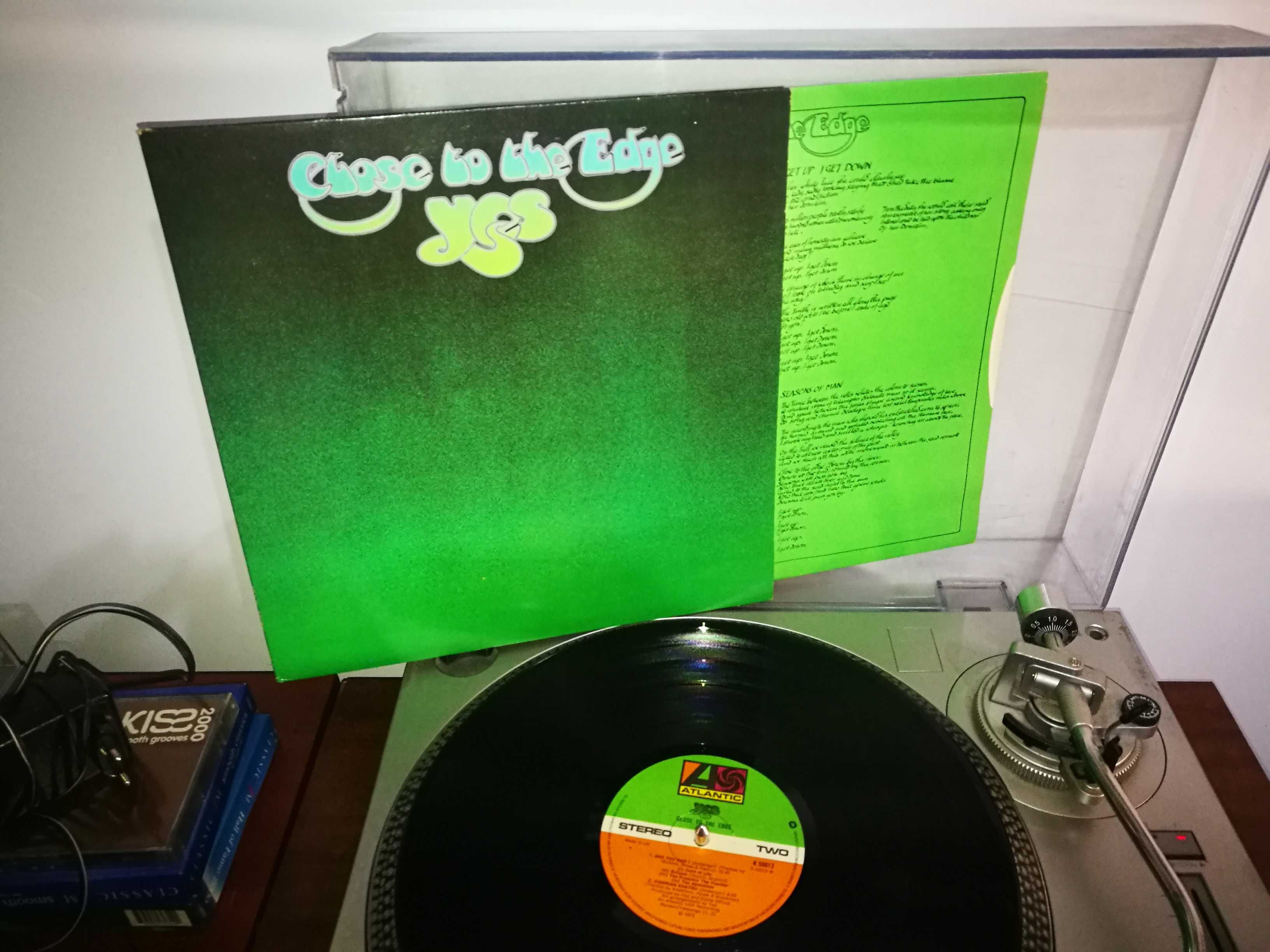 YES-CLOSE TO THE EDGE (Ed Inglesa-Gatefold - 1972 - K50012) LP