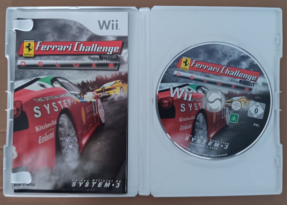 Ferrari Challenge Deluxe + Volante Nintendo Wii
