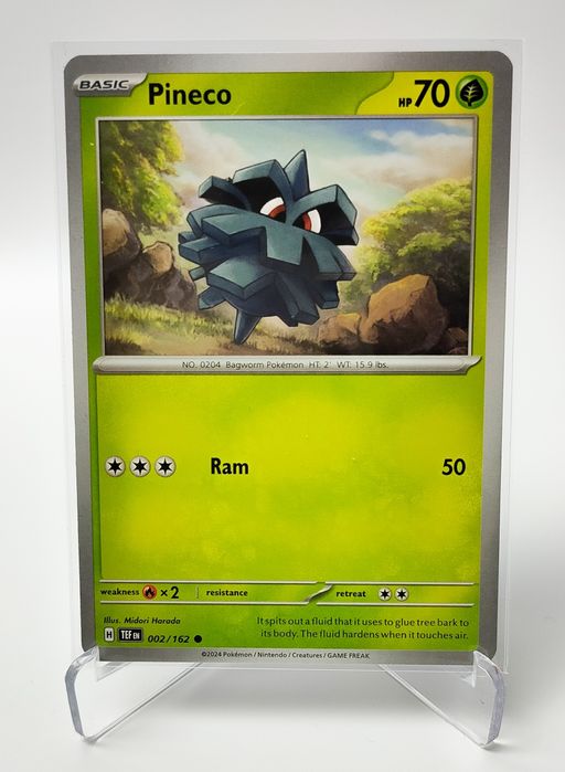 Pineco 002/162 karta pokemon Temporal Forces
