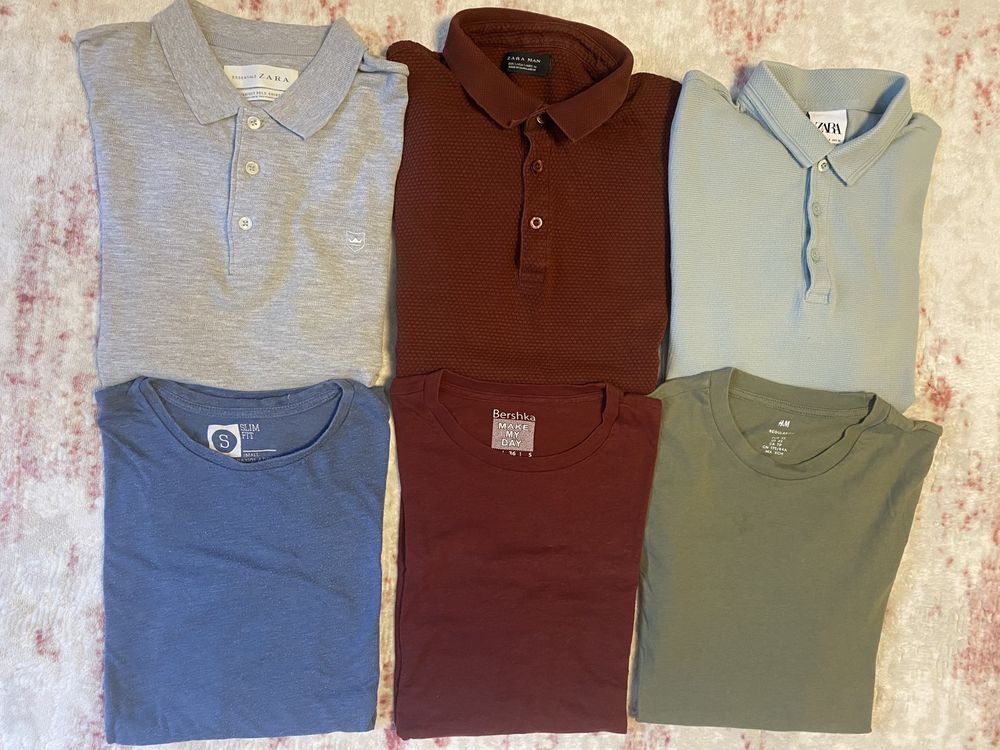 Lote roupa homem 56 peças S - 36