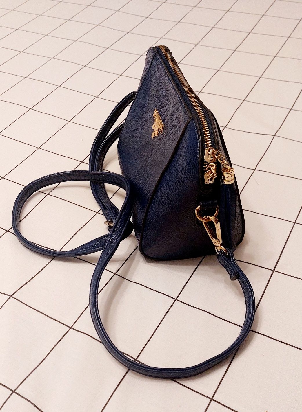 Bolsa azul marinho