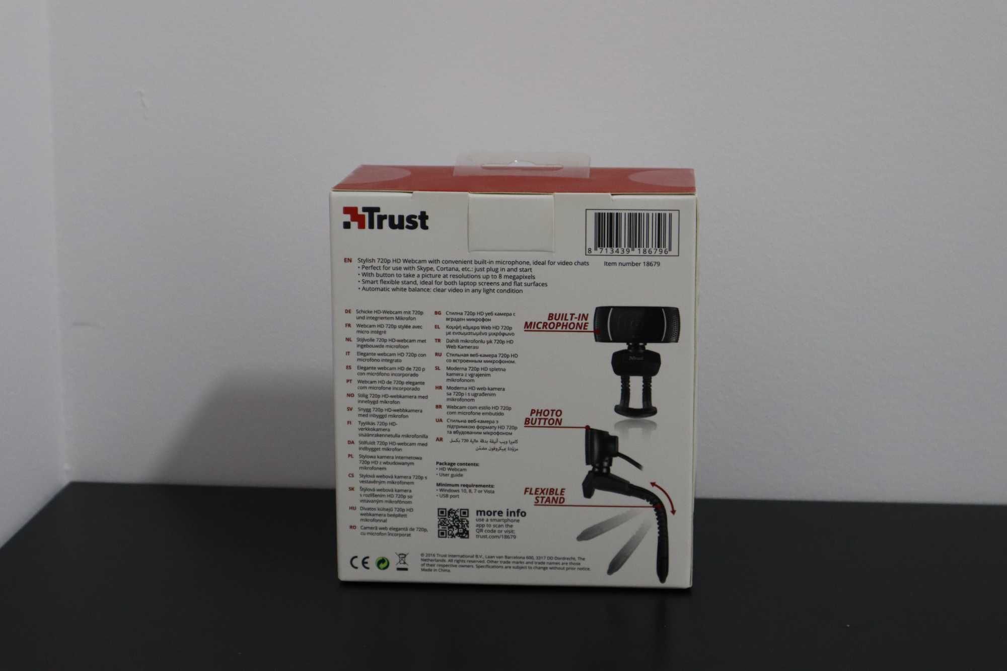 Webcam Trust Trino HD c/Microfone