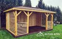 Altany, altanki, wiaty, altana ogrodowa ALDONA 3x4 m PRODUCENT