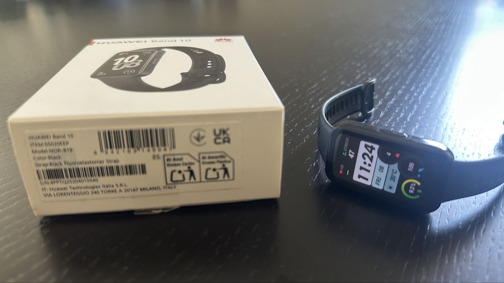 Huawei band 10 igual a nova