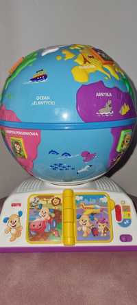 Zabawka globus Fisher Price + gratis maskotki