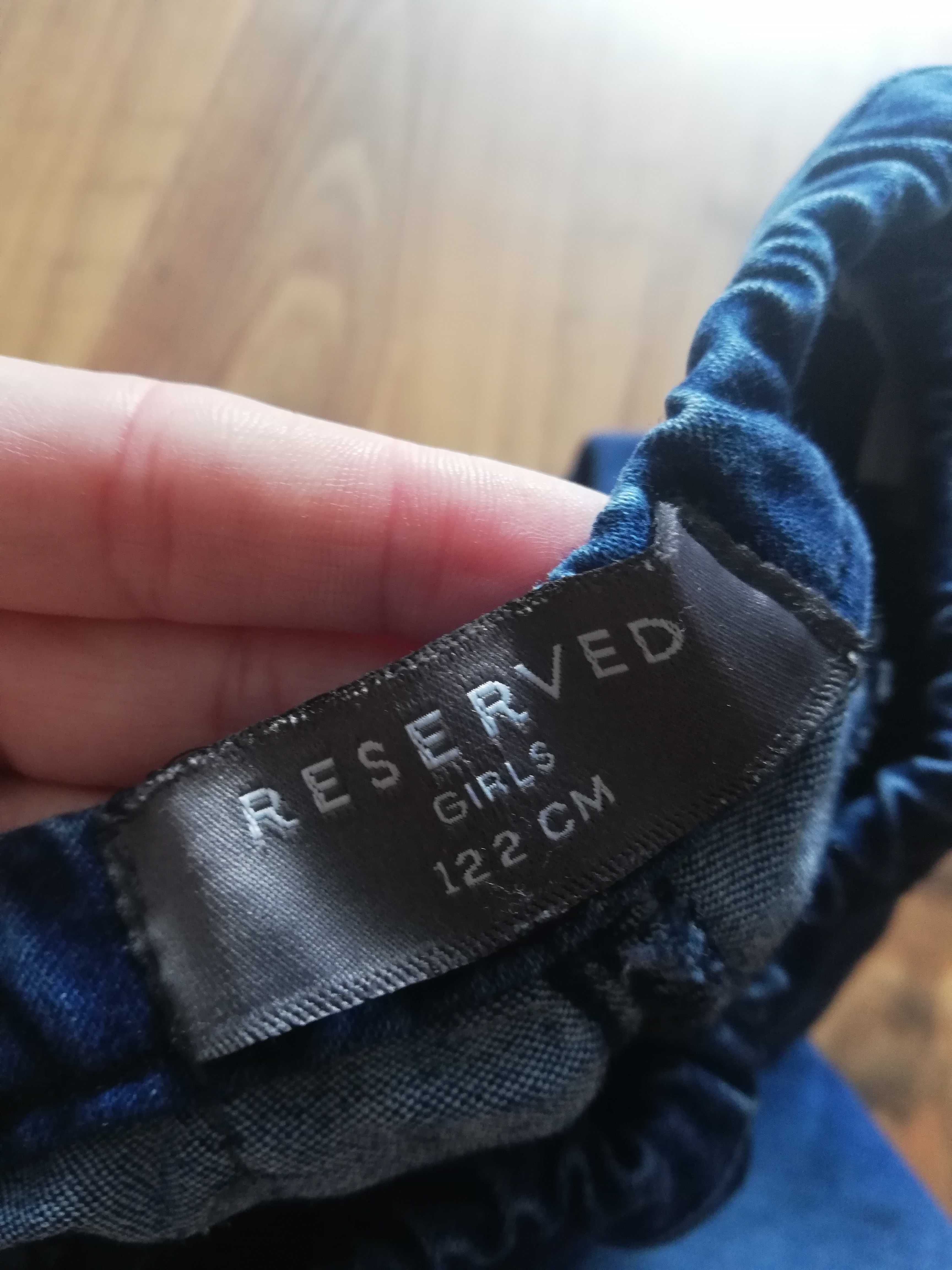 Spodnie jeansowe dziewczęce Reserved 122