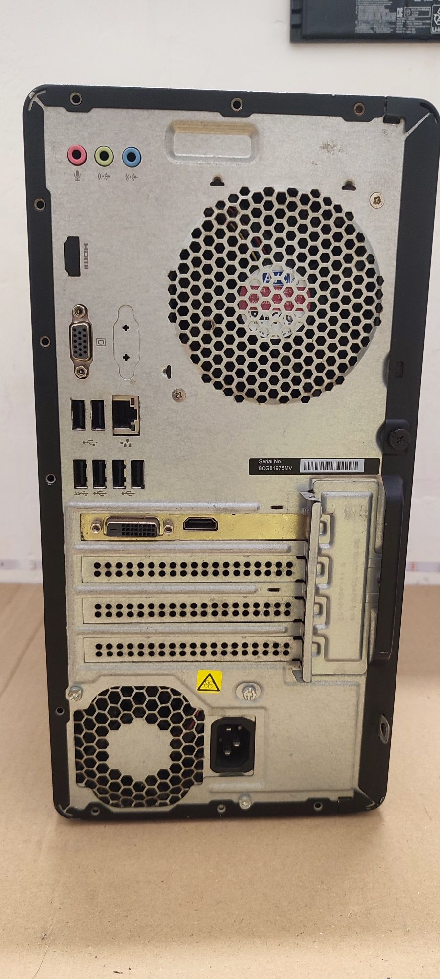 Desktop I5-8400 LGA 1151 c/8Gb RAM, SSD 250Gb