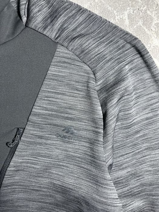 Трекінгове зіп худі Quechua MH 900 Decathlon-на флісі-з кишенею-XXL