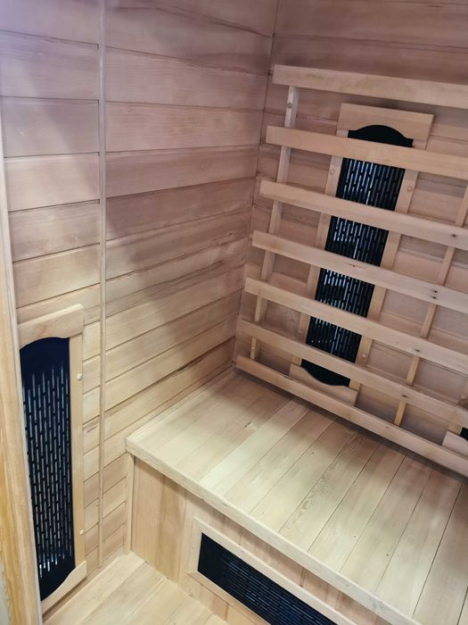Sauna na podczerwień infared sucha mokra 120x100 Cedr 130x100 100x100