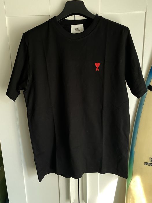 Ami Paris Tshirt Nova Preta