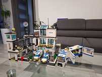 Duży zestaw: Posterunek Lego 7744 + ciężarówka z naczepą Lego 60044