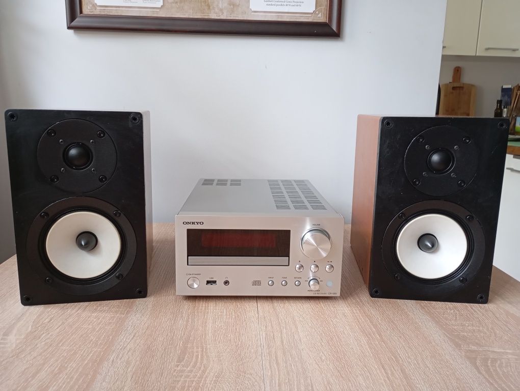 ONKYO CS-555 mini wieża multimedialny mini system Hi-Fi mała rewelacja