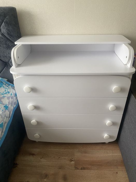 Комплект Дитячий комод-пеленатор VERES + Ліжечко-трансформер